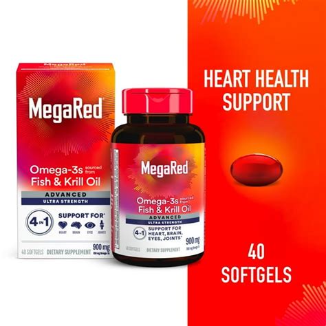 megared 4 in 1 reviews|MegaRed Advanced 4in1 500mg Omega.